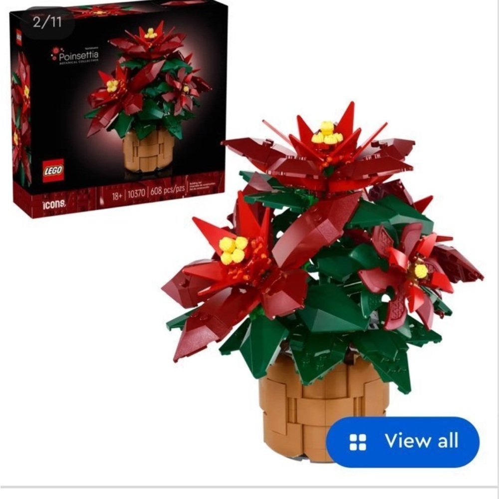 LEGO 10370 Poinsettia